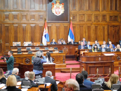 20. januar 2020. Devetnaesto vanredno zasedanje Narodne skupštine Republike Srbije u Jedanaestom sazivu